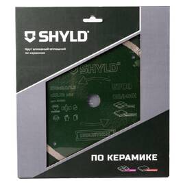 Диск алмазный по керамограниту и плитке SHYLD 230х2х22.2мм (30260) — Фото 1